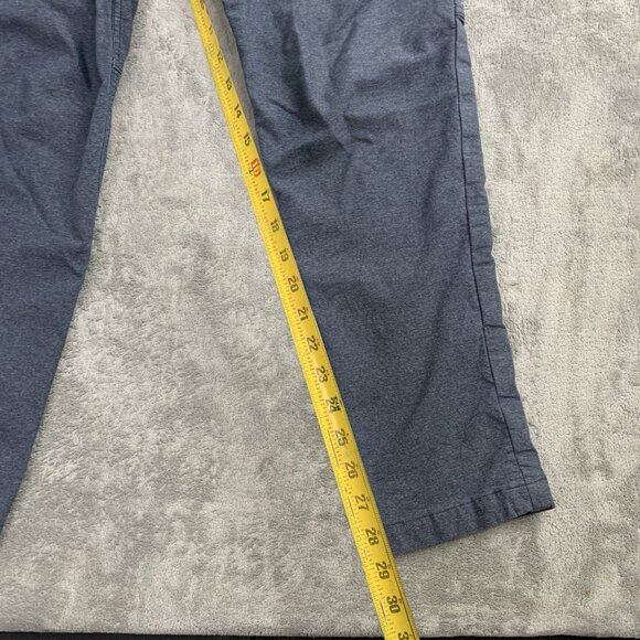 Lululemon ABC Pants Men 31x29” Slim Fit Trouser Tech Canvas Heathered Blue *FLAW - Picture 7 of 16